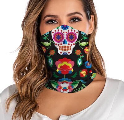 Moterims Vyrams Bandana Neck Gaiter Tube Galvos apdangalai Veidui Šalikas Dulkėms Motociklo Veido Kaukė Vėjo nepraleidžiantis šalikas