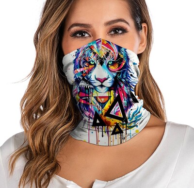 Moterims Vyrams Bandana Neck Gaiter Tube Galvos apdangalai Veidui Šalikas Dulkėms Motociklo Veido Kaukė Vėjo nepraleidžiantis šalikas