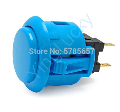 1kom Originalni sanwa gumb OBSF 30 obsf24 arcade tipka 24mm 30mm prekidač Nintendo MAME raspberry pi zamjenski gumbi