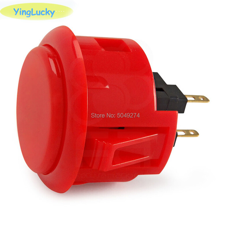 1kom Originalni sanwa gumb OBSF 30 obsf24 arcade tipka 24mm 30mm prekidač Nintendo MAME raspberry pi zamjenski gumbi