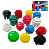 12 komada kopija Sanwa gumba 30 mm 24 mm Arcade Push Button Switch Baolian Circle Buttons Mikro prekidač za Arcade DIY Kit