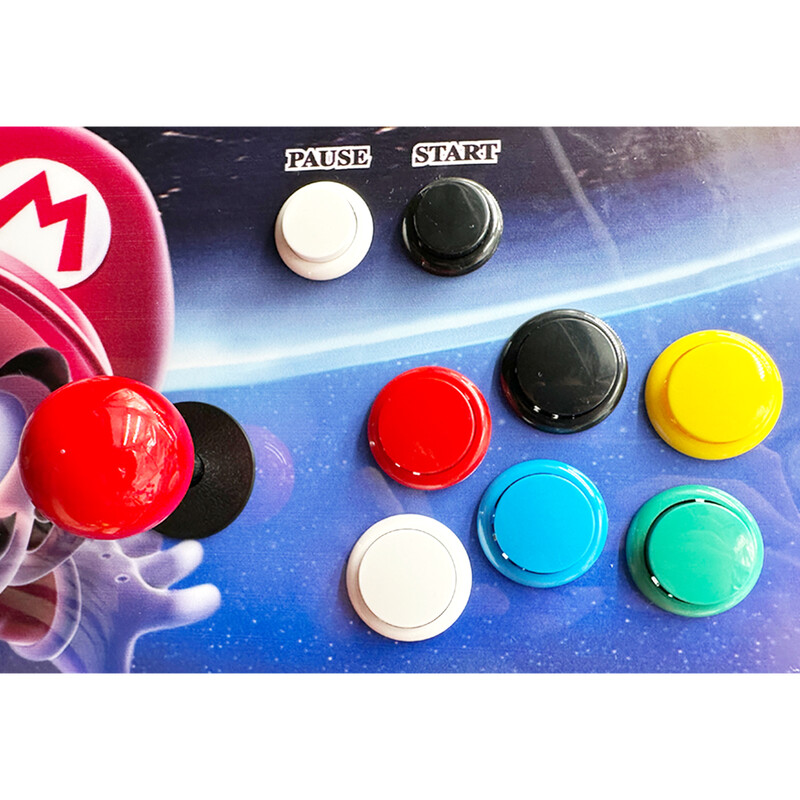 12 komada kopija Sanwa gumba 30 mm 24 mm Arcade Push Button Switch Baolian Circle Buttons Mikro prekidač za Arcade DIY Kit