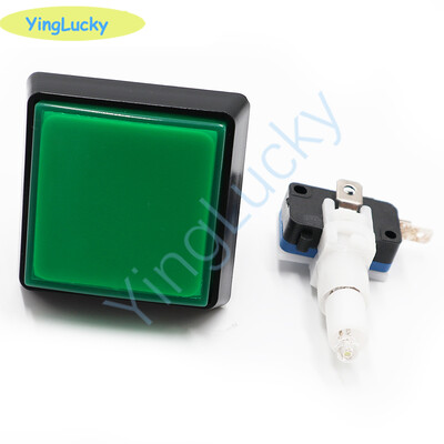 Gumb Arcade s 12V LED žaruljom kvadratni gumb 51 mm 33 mm pravokutni gumb 51*30 mm trokutasti okrugli gumb 28 mm 45 mm