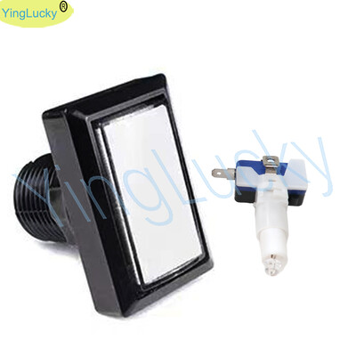 Gumb Arcade s 12V LED žaruljom kvadratni gumb 51 mm 33 mm pravokutni gumb 51*30 mm trokutasti okrugli gumb 28 mm 45 mm