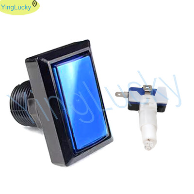 Gumb Arcade s 12V LED žaruljom kvadratni gumb 51 mm 33 mm pravokutni gumb 51*30 mm trokutasti okrugli gumb 28 mm 45 mm