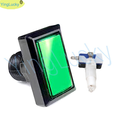 Gumb Arcade s 12V LED žaruljom kvadratni gumb 51 mm 33 mm pravokutni gumb 51*30 mm trokutasti okrugli gumb 28 mm 45 mm