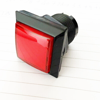 Gumb Arcade s 12V LED žaruljom kvadratni gumb 51 mm 33 mm pravokutni gumb 51*30 mm trokutasti okrugli gumb 28 mm 45 mm