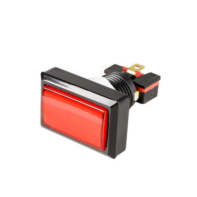 Gumb Arcade s 12V LED žaruljom kvadratni gumb 51 mm 33 mm pravokutni gumb 51*30 mm trokutasti okrugli gumb 28 mm 45 mm