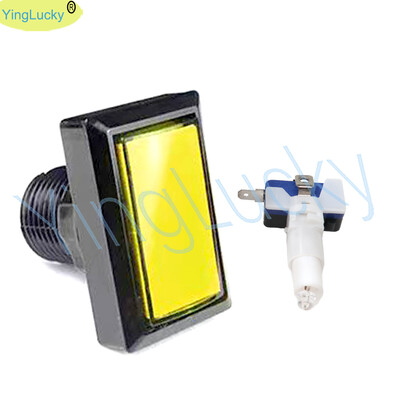 Gumb Arcade s 12V LED žaruljom kvadratni gumb 51 mm 33 mm pravokutni gumb 51*30 mm trokutasti okrugli gumb 28 mm 45 mm