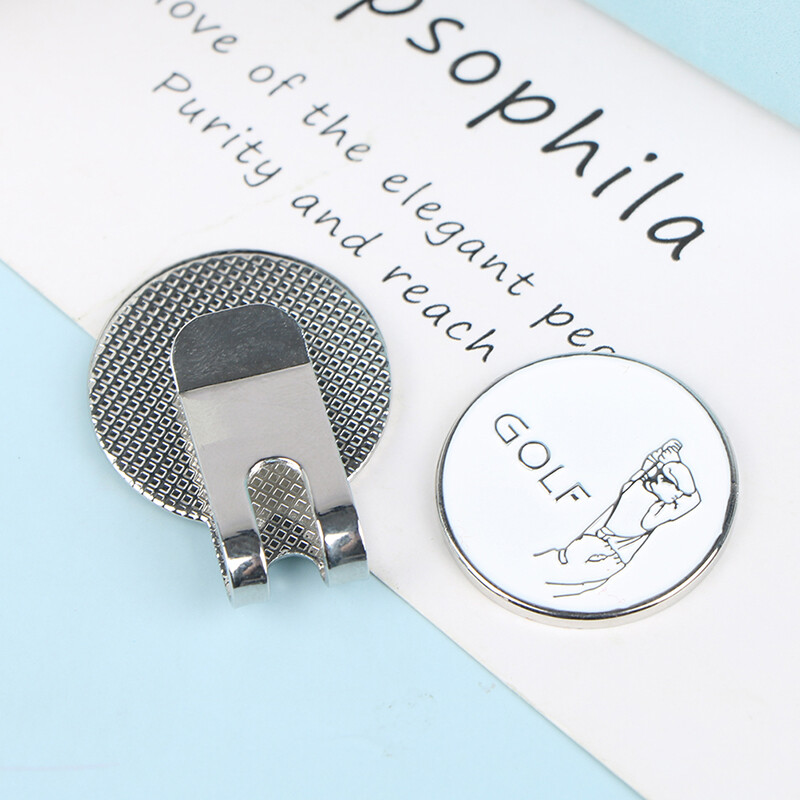 Stezaljka za markere za loptice za golf s oznakom magnetne loptice One Putt Golf Putting Alignment Stezaljke za kapicu za nišanjenje Drop Ship Pomagala za obuku Dodaci