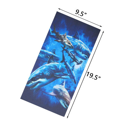 Bandana s ribljim uzorkom Muškarci Biciklistička maska za lice Trčanje Planinarenje Pokrivala za glavu Ribolov Navlaka za vrat Navlaka za nogavice Snood Žene Balaclava šal na otvorenom