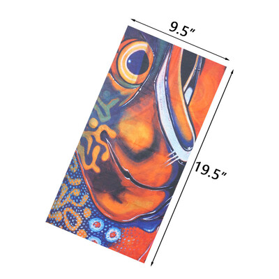 Bandana s ribljim uzorkom Muškarci Biciklistička maska za lice Trčanje Planinarenje Pokrivala za glavu Ribolov Navlaka za vrat Navlaka za nogavice Snood Žene Balaclava šal na otvorenom