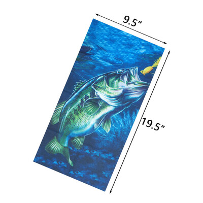 Bandana s ribljim uzorkom Muškarci Biciklistička maska za lice Trčanje Planinarenje Pokrivala za glavu Ribolov Navlaka za vrat Navlaka za nogavice Snood Žene Balaclava šal na otvorenom