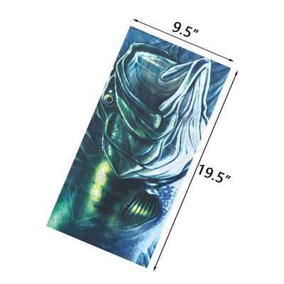 Bandana s ribljim uzorkom Muškarci Biciklistička maska za lice Trčanje Planinarenje Pokrivala za glavu Ribolov Navlaka za vrat Navlaka za nogavice Snood Žene Balaclava šal na otvorenom