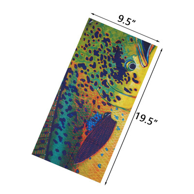 Bandana s ribljim uzorkom Muškarci Biciklistička maska za lice Trčanje Planinarenje Pokrivala za glavu Ribolov Navlaka za vrat Navlaka za nogavice Snood Žene Balaclava šal na otvorenom