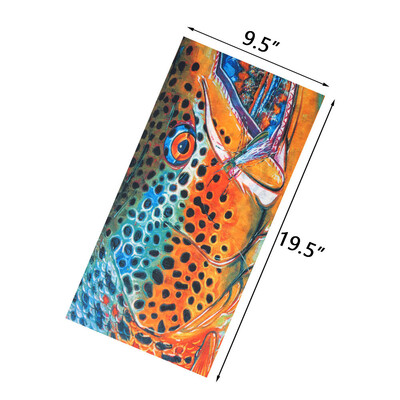 Bandana s ribljim uzorkom Muškarci Biciklistička maska za lice Trčanje Planinarenje Pokrivala za glavu Ribolov Navlaka za vrat Navlaka za nogavice Snood Žene Balaclava šal na otvorenom