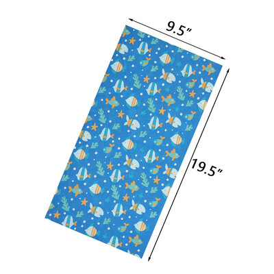 Bandana s ribljim uzorkom Muškarci Biciklistička maska za lice Trčanje Planinarenje Pokrivala za glavu Ribolov Navlaka za vrat Navlaka za nogavice Snood Žene Balaclava šal na otvorenom