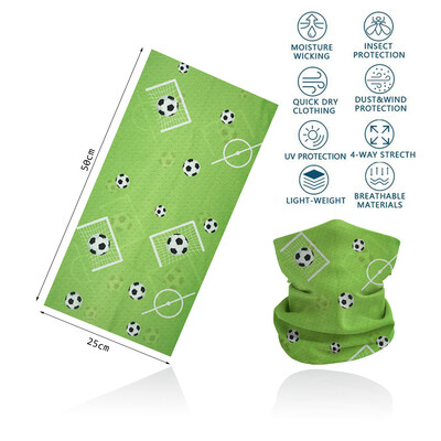 Zöld arcpánt védő túra nyakba kapaszkodó férfi női futó kemping szabadtéri fejpánt vékony varrat nélküli cső kerékpáros fejkendő