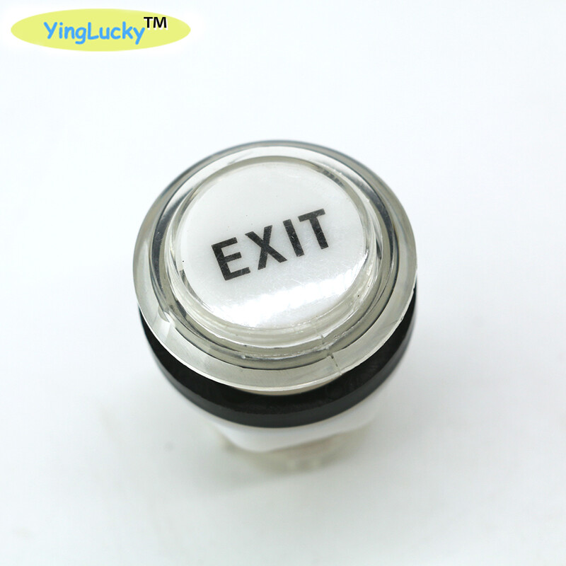 1 kom 33 mm 12 V LED Arcade Push Button COIN 1 Igrač 2 igrača START Osvijetljeni gumb Arcade Cabinet Dodaci