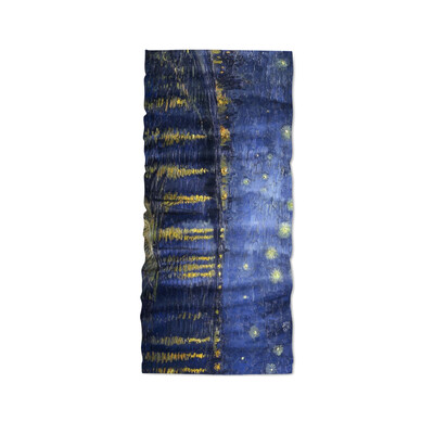 Noua pictură în ulei 3D Van Gogh, eșarfă inel pentru femei, floarea soarelui, noapte înstelată, distracție retro, bentiță pentru ciclism în aer liber, acoperire pentru gât, bandana