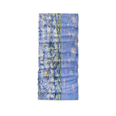 Noua pictură în ulei 3D Van Gogh, eșarfă inel pentru femei, floarea soarelui, noapte înstelată, distracție retro, bentiță pentru ciclism în aer liber, acoperire pentru gât, bandana