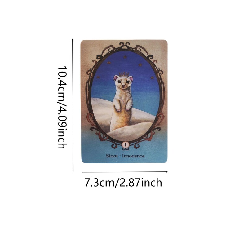 Full English Oracle Cards Wishcraft Oracle Tree Keepers Oracle For Christmas Holiday Gift Party Divination Društvena igra Karta