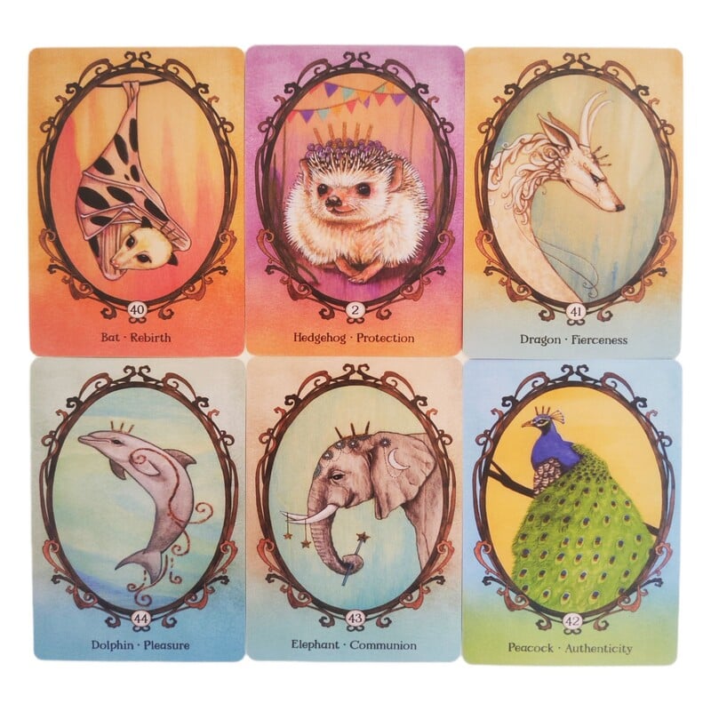 Full English Oracle Cards Wishcraft Oracle Tree Keepers Oracle For Christmas Holiday Gift Party Divination Društvena igra Karta