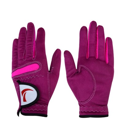 TTYGJ 1 par ženskih prozračnih rukavica za golf Mekane rukavice za golf za lijevu i desnu ruku Elastična neklizajuća sportska rukavica Zaštita dlana