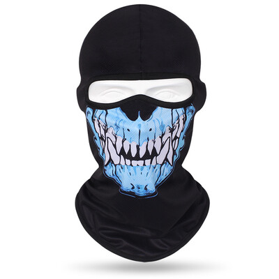 Nova lubanja Balaclava skijaška maska Biciklističke kape Snowboard maska za lice Motociklistička biciklistička kaciga Kapuljača Bandana šal Prozračna otporna na vjetar