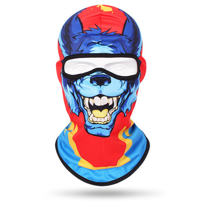 Nova lubanja Balaclava skijaška maska Biciklističke kape Snowboard maska za lice Motociklistička biciklistička kaciga Kapuljača Bandana šal Prozračna otporna na vjetar