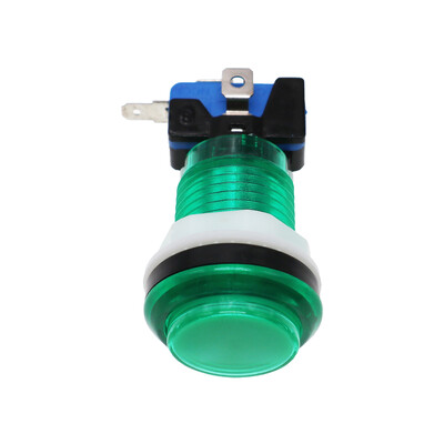 30mm Arcade Okrugla 12V LED tipka šarena tipka s 1P, 2P, novčićem, start, pauza, izlaz, odabir, tipka naljepnica