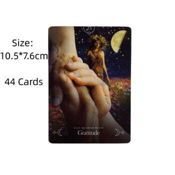 Queen of the Moon Oracle Cards Full English Cards Deck Tarot Divination Wisdom Fate Family Party Edition Настолна игра