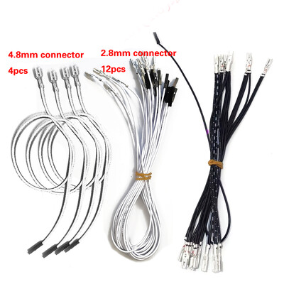 Θηλυκό τερματικό Gnd καλώδιο Dupont 2,8mm Arcade Board Game Raspberry Pi Pico RP2024 Ελεγκτής Hitbox Sanwa Button DIY