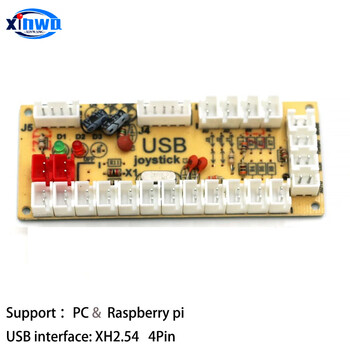 Raspberry Pi Pc Ps3 Switch Android Encoder Usb Zero Delay Fighting Ελεγκτής παιχνιδιών Joystick Board Diy Arcade Machine Neo Geo