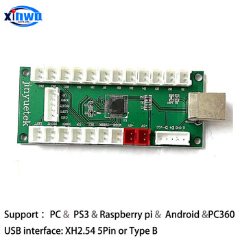 Raspberry Pi Pc Ps3 Switch Android Encoder Usb Zero Delay Fighting Game Controller Joystick Board Diy Arcade Machine Neo Geo