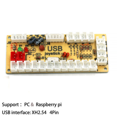 Raspberry Pi Pc Ps3 Switch Android Encoder Usb Zero Delay Fighting Ελεγκτής παιχνιδιών Joystick Board Diy Arcade Machine Neo Geo