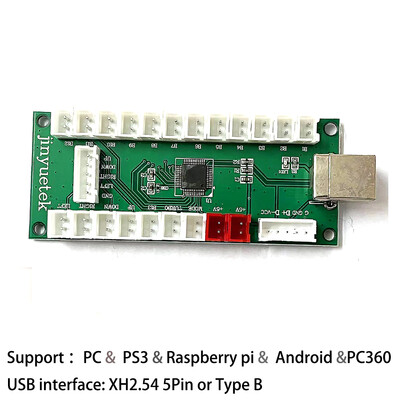 Raspberry Pi Pc Ps3 Switch Android Encoder Usb Zero Delay Fighting Ελεγκτής παιχνιδιών Joystick Board Diy Arcade Machine Neo Geo
