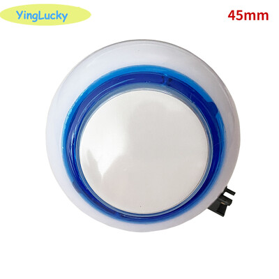 1gb Arkādes LED poga 12V Krāsains kāju celtņa leļļu mašīnai LED pogas 45mm 60mm 80mm 76mm