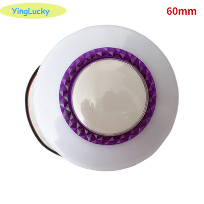 1gb Arkādes LED poga 12V Krāsains kāju celtņa leļļu mašīnai LED pogas 45mm 60mm 80mm 76mm