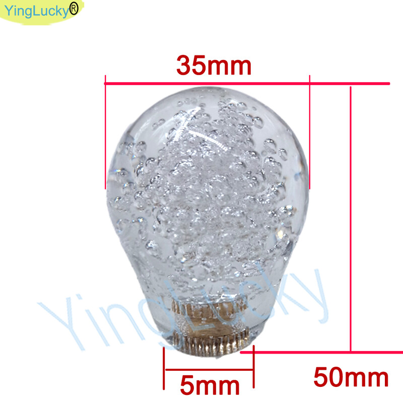 1 komad Kristalna ovalna kuglasta glava Arcade joystick kuglasta glava od 35 mm može zamijeniti šarenu kuglastu glavu joysticka