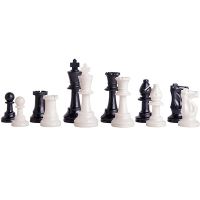 Τουρνουά Σκακιστικό Σετ 90% Πλαστικά Γεμισμένα Πιάσματα Σκακιού και Πράσινο Επιτραπέζιο Παιχνίδι Σκακιού Βινυλίου