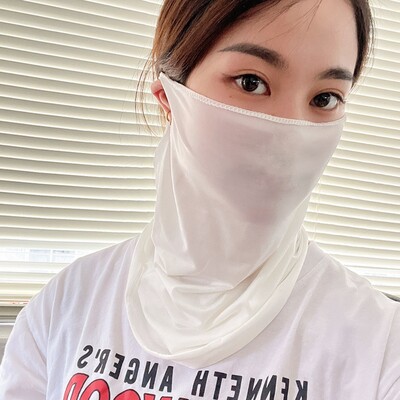 Šal sa UV zaštitom. Ledena svilena maska za lice. Cijev za vrat. Brzo sušeći. Vanjski ribolov. Biciklizam. Čarobni motocikl. Bandana koja diše.