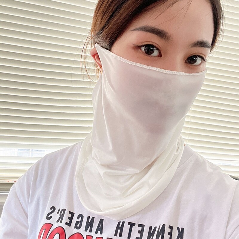 Šal sa UV zaštitom. Ledena svilena maska za lice. Cijev za vrat. Brzo sušeći. Vanjski ribolov. Biciklizam. Čarobni motocikl. Bandana koja diše.