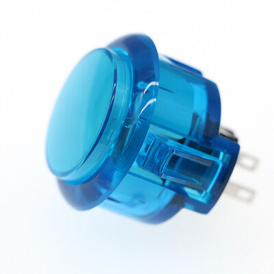 Clear Push Button 24mm 30mm Ανθεκτική κονσόλα βιντεοπαιχνιδιών Multicade Αντιγραφή Sanwa Obsc Hitbox Controller Tablero Arcade Pc Neo Geo