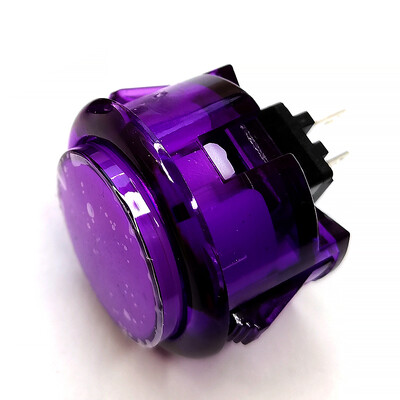 Clear Push Button 24mm 30mm Ανθεκτική κονσόλα βιντεοπαιχνιδιών Multicade Αντιγραφή Sanwa Obsc Hitbox Controller Tablero Arcade Pc Neo Geo