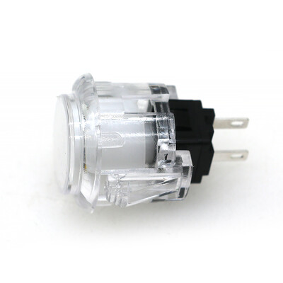 Clear Push Button 24mm 30mm Ανθεκτική κονσόλα βιντεοπαιχνιδιών Multicade Αντιγραφή Sanwa Obsc Hitbox Controller Tablero Arcade Pc Neo Geo