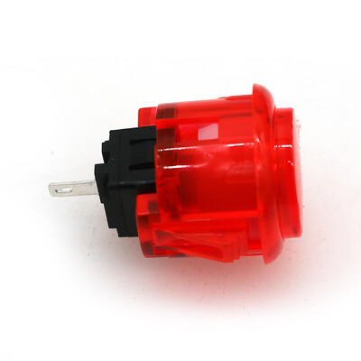 Clear Push Button 24mm 30mm Ανθεκτική κονσόλα βιντεοπαιχνιδιών Multicade Αντιγραφή Sanwa Obsc Hitbox Controller Tablero Arcade Pc Neo Geo