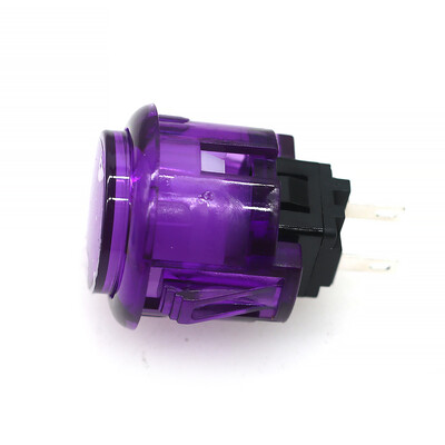 Clear Push Button 24mm 30mm Ανθεκτική κονσόλα βιντεοπαιχνιδιών Multicade Αντιγραφή Sanwa Obsc Hitbox Controller Tablero Arcade Pc Neo Geo