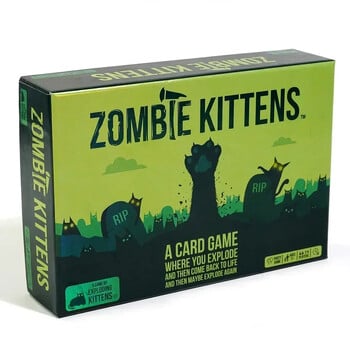 Exploding Kittens Card Game Original Edition NSFW Party Streaking Kittens Imploding Kittens Разширение Barking Kittens Bears vs B