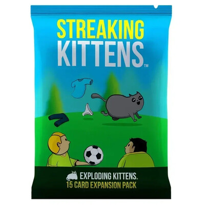 Exploding Kittens Card Game Original Edition NSFW Party Streaking Kittens Imploding Kittens Expansion Barking Kittens Bears vs B